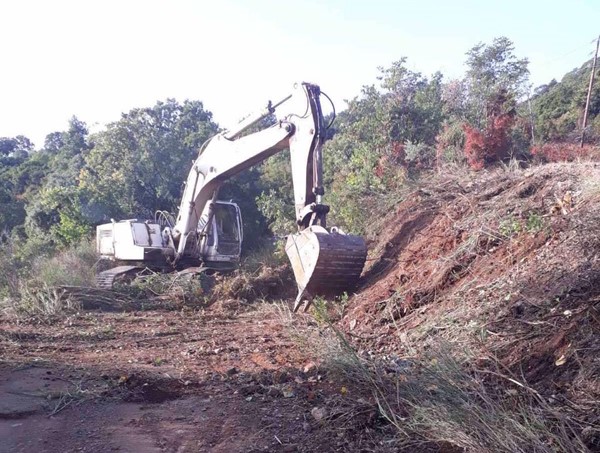 Αρχισαν τα έργα στον παραλιακό άξονα Θεσσαλίας