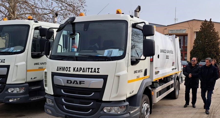 Νέα απορριμματοφόρα στο τμήμα καθαριότητας του Δήμου