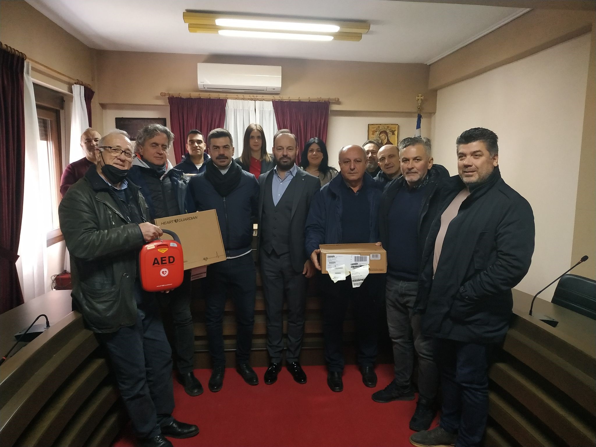Απινιδωτές στις ποδοσφαιρικές ομάδες του Δ.Μουζακίου 
