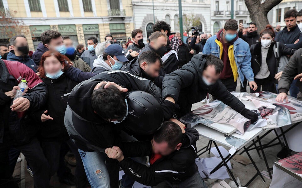 Ένταση και επεισόδια στο Πολυτεχνείο