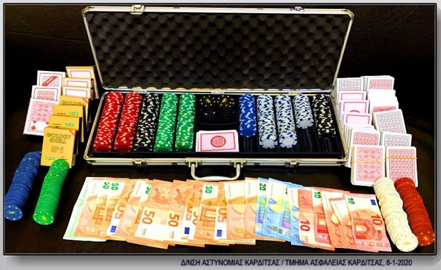 Oκτώ συλλήψεις για παράνομο πόκερ 