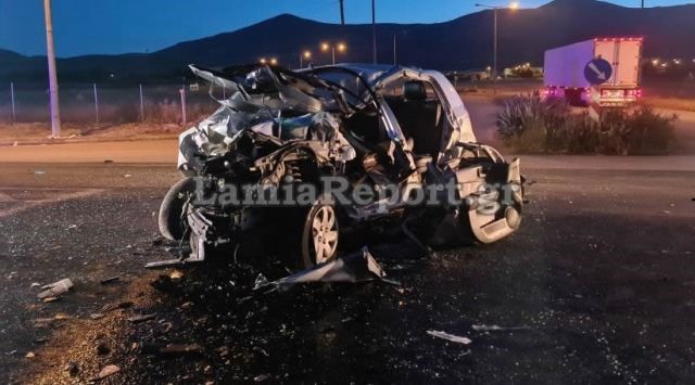 Λαμία: Φοβερό τροχαίο με έναν νεκρό τα ξημερώματα 