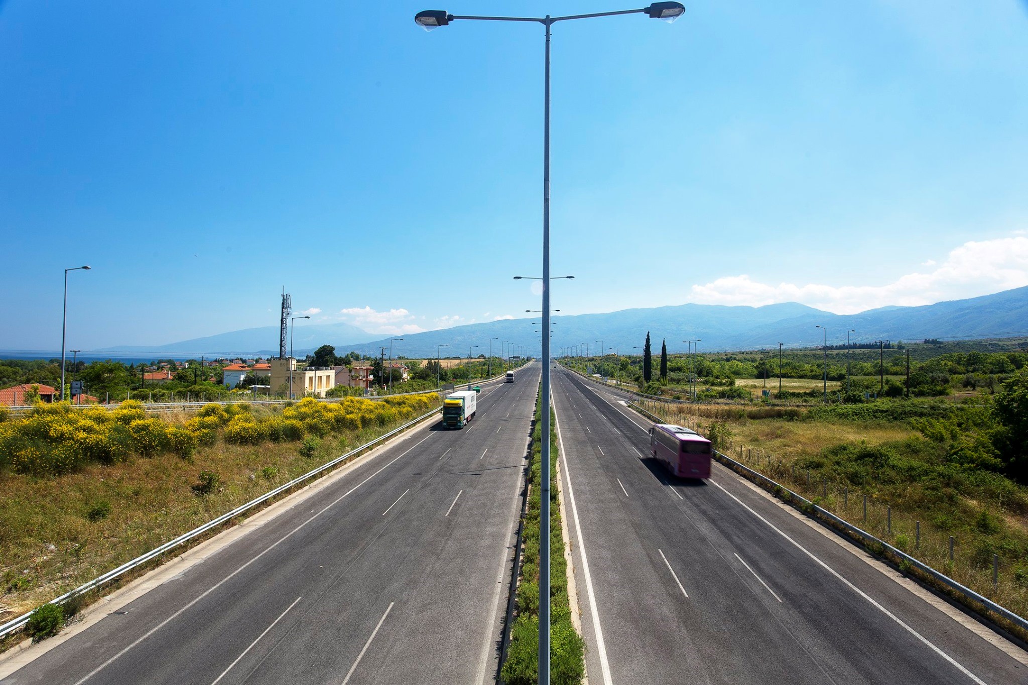 Κανονικά η κυκλοφορία στον αυτοκινητόδρομο ΠΑΘΕ 