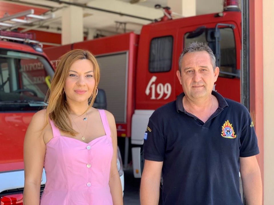 Στέλλα Μπίζιου: Η ατομική μας ευθύνη σύμμαχος των Πυροσβεστών 