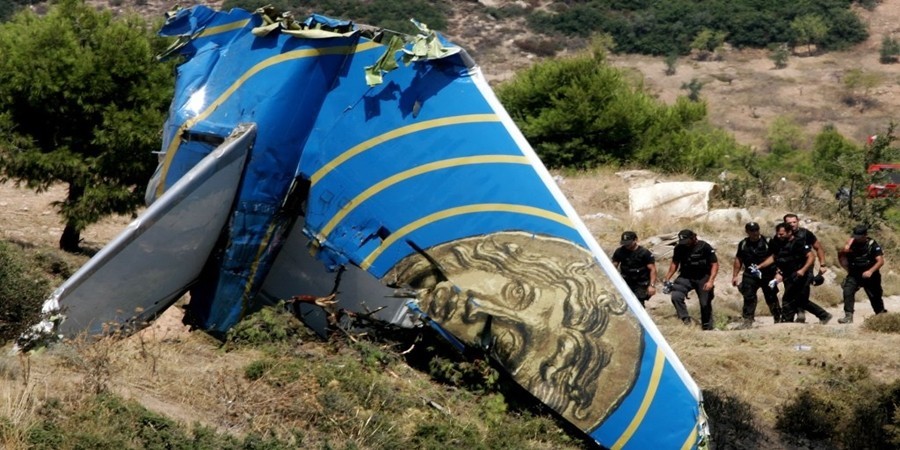 Η συντριβή του Boeing της Helios στο Γραμματικό