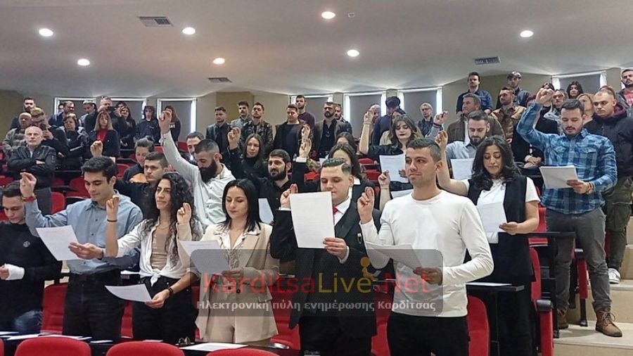 Ορκίστηκαν 19 πτυχιούχοι της Δασολογίας Επιστημών Ξύλου
