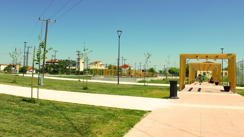 H νέα πλατεία στη συνοικία της Τούμπας