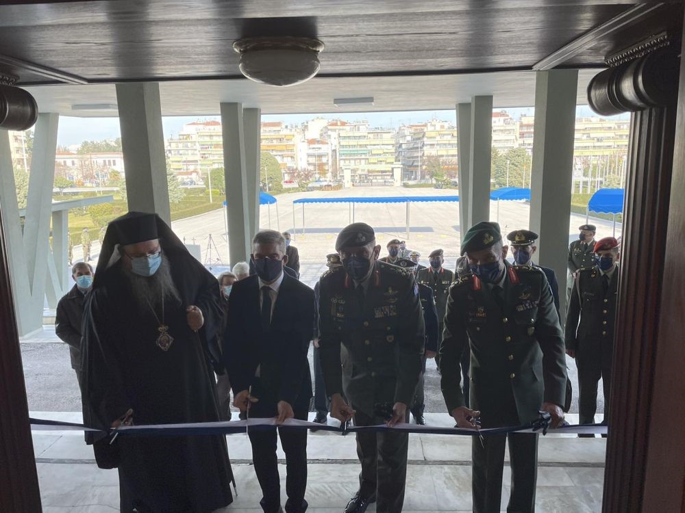 Αγιασμός στο ενεργειακά αναβαθμισμένο κτίριο της 1ης Στρατιάς