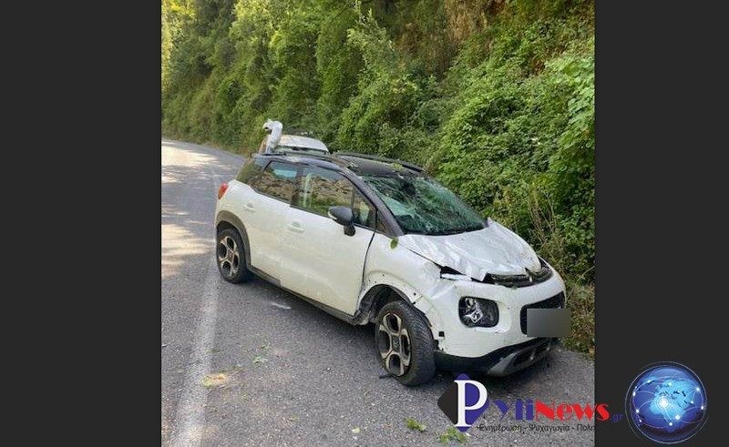 Τροχαίο ατύχημα στην Πύλη με έναν τραυματία