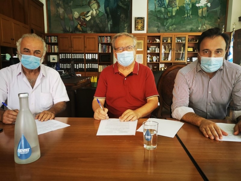 Επανεκκίνηση έργου για νέους σωλήνες ύδρευσης