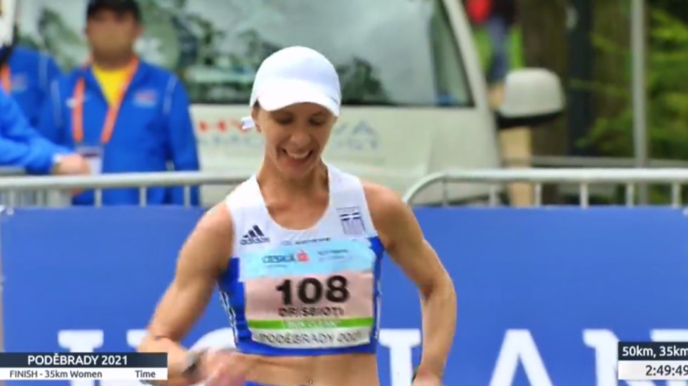 Χρυσό η Ντρισμπιώτη στο Ευρωπαϊκό Κύπελλο Βάδην