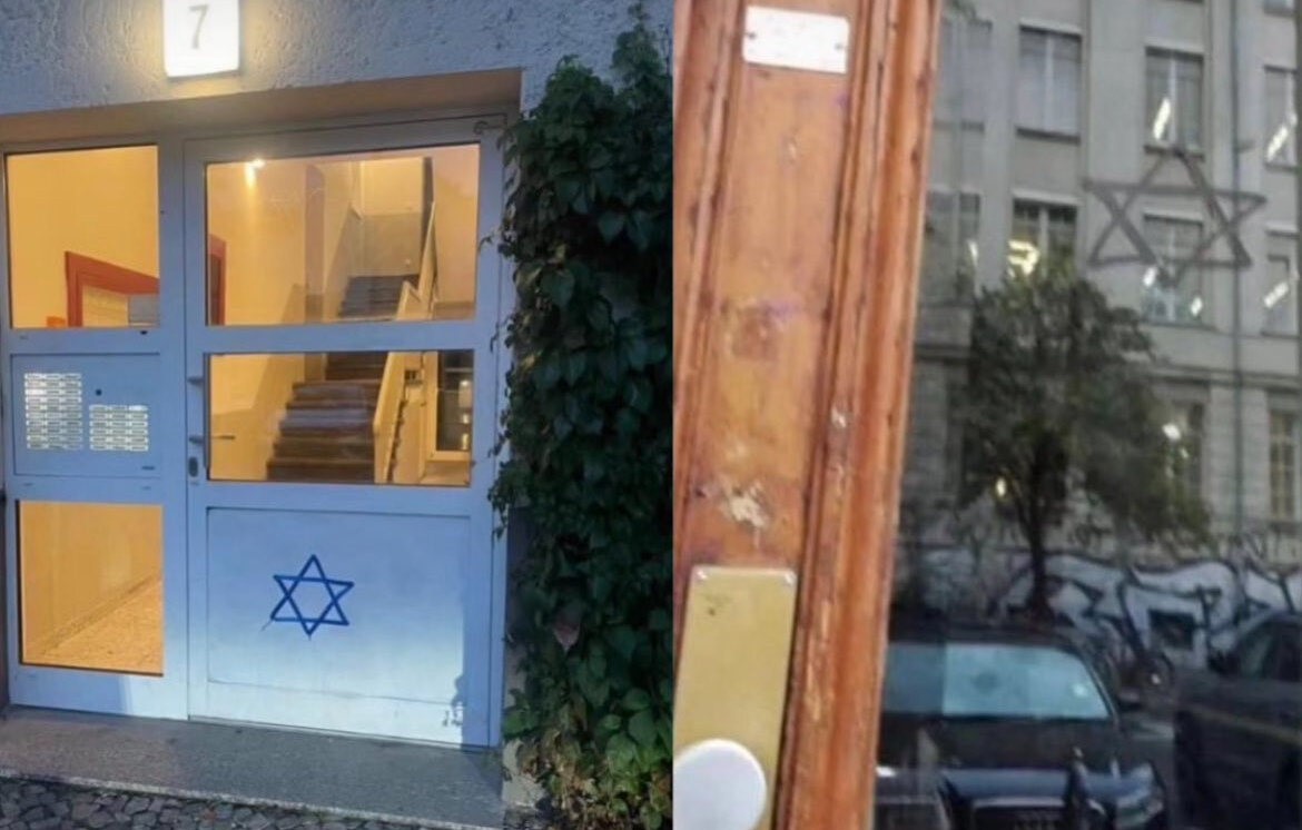 Σημαδεύουν εξώπορτες Εβραίων με το Αστέρι του Δαβίδ
