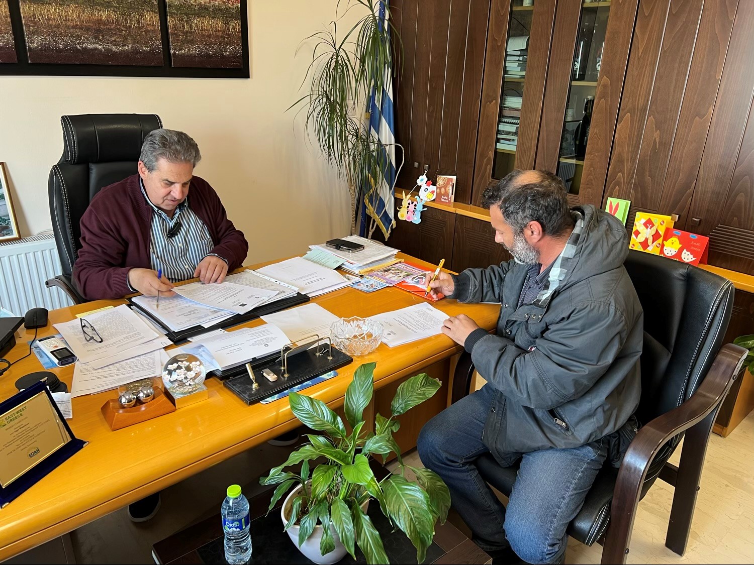 Αναβαθμίζονται ενεργειακά σχολεία σε Φάρσαλα, Βαμβακού