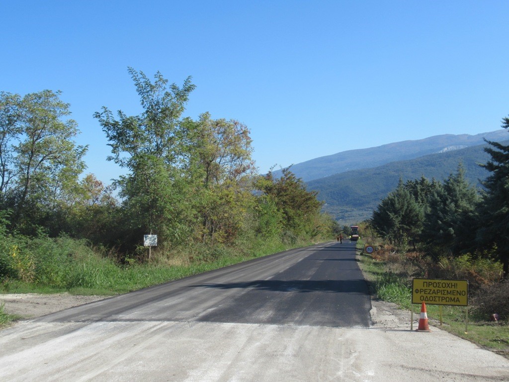 Εργα συντήρησης στο δρόμο Πυργετού – Παλαιόπυργου