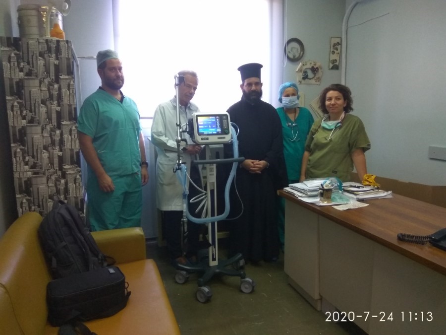 Προσφορά αναπνευστήρα από την Ι.Μ.Θεσσαλιώτιδος