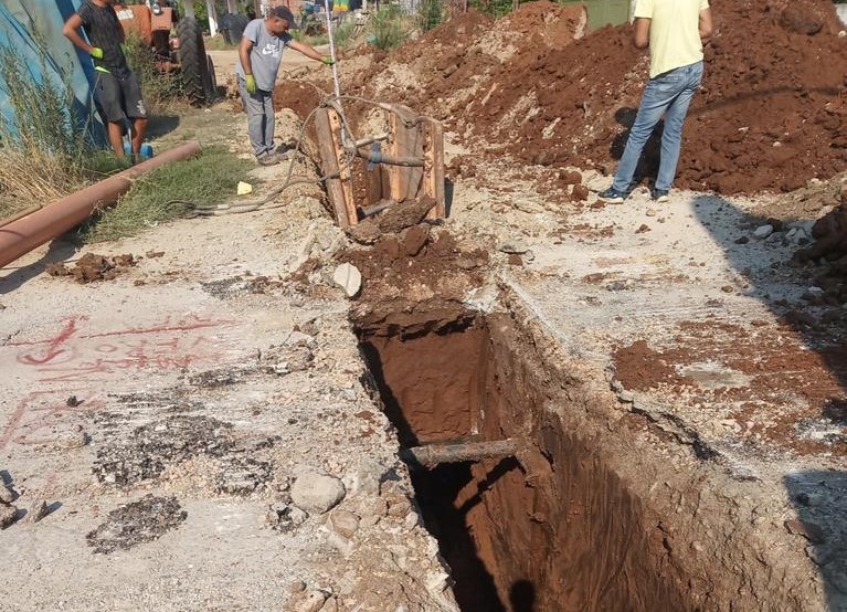 Σε εξέλιξη το έργο του δικτύου αποχέτευσης ακαθάρτων 