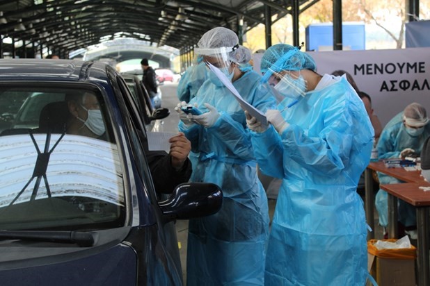 Στην Κρανέα τη Δευτέρα "Drive Through Rapid Tests"