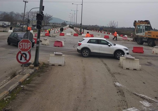 Δύο νέοι κυκλικοί κόμβοι στο δρόμο Λάρισας – Φαρσάλων