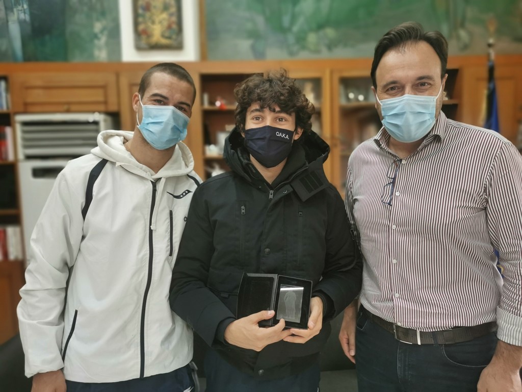 Ο Δημ. Παπαστεργίου υποδέχτηκε τους παραολυμπιονίκες