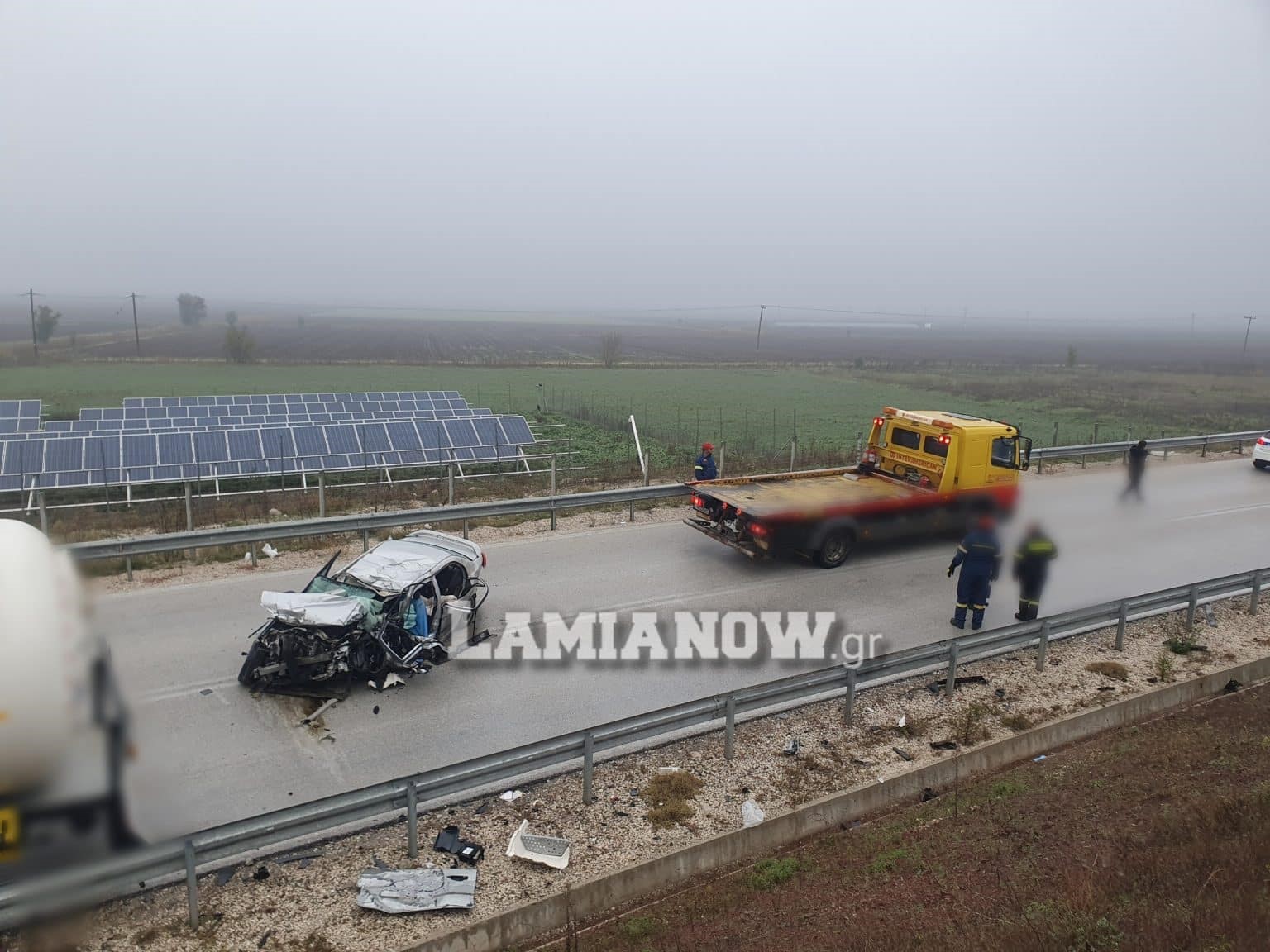 Τραγωδία στην Λαμία: Τρεις νεκροί και ένας σοβαρά τραυματίας