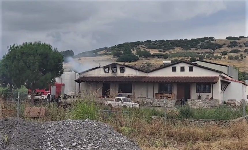 Πλήρως λειτουργικό το οινοποιείο που κάηκε το Σάββατο