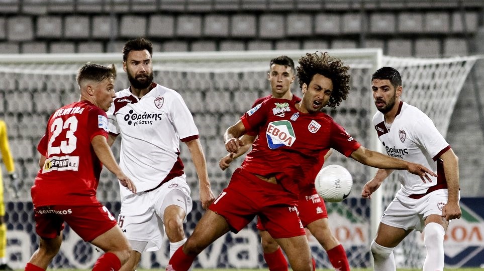 Βόλος - ΑΕΛ 1-1: Χωρίς νίκη ακόμη η ομάδα της Λάρισας