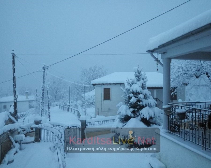 Μαρτιάτικο χιόνι "έντυσε" στα λευκά ορεινά και ημιορεινά