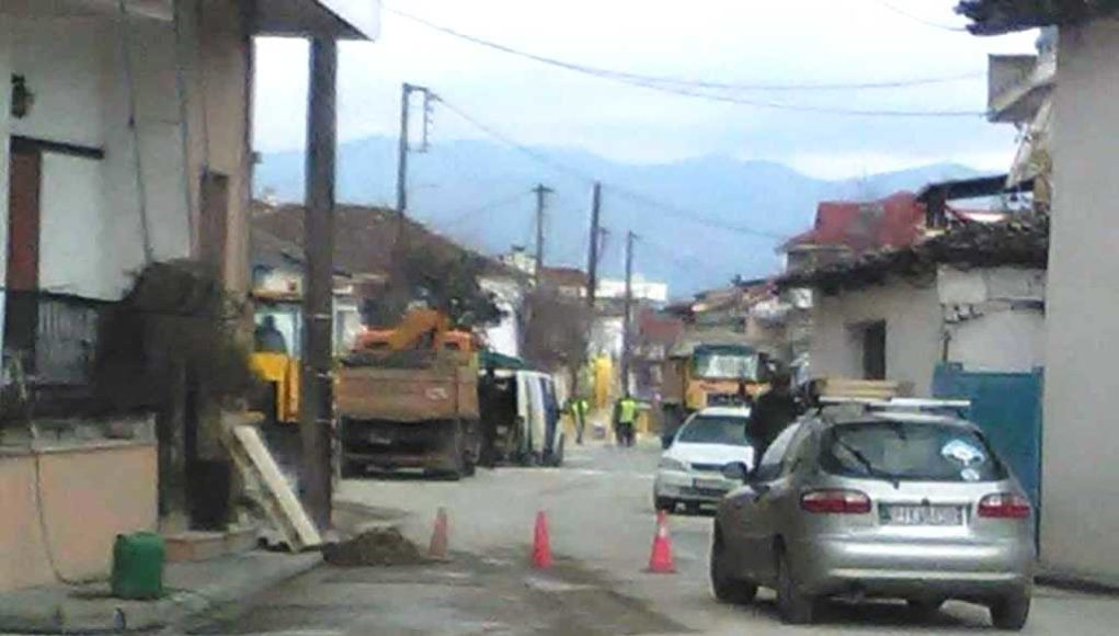 Προχωρούν τα έργα σύνδεσης στο δίκτυο αερίου