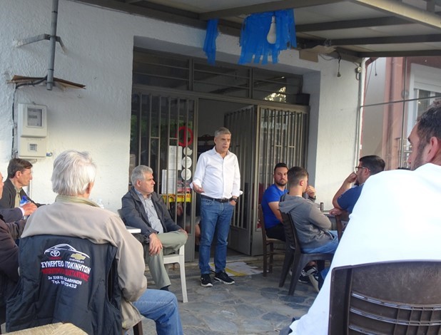 Στη Σκοπιά Φαρσάλων ο Κώστας Αγοραστός