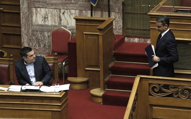 «Μετωπική» Τσίπρα - Μητσοτάκη