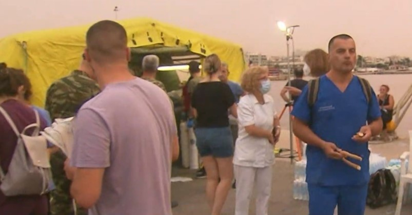 Φωτιά: Πρωτοφανείς εικόνες στην Αλεξανδρούπολη