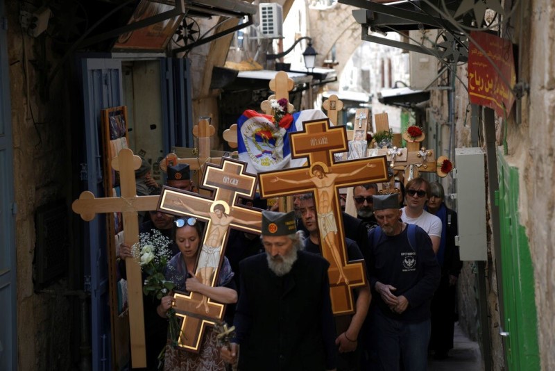 Η Οδός του Μαρτυρίου στα Ιεροσόλυμα (βίντεο)