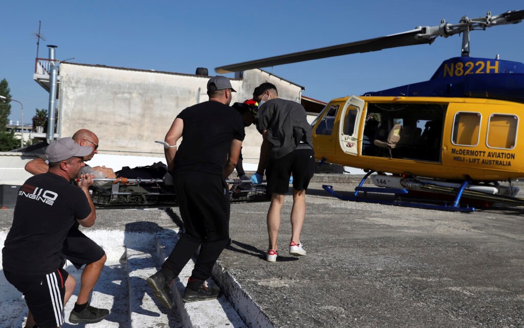 Εφιάλτης δίχως τέλος σε Φαρκαδόνα, Πηνειάδα