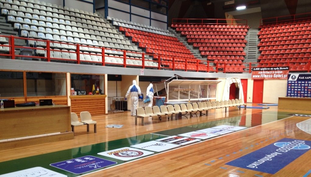 Απολυμάνθηκαν όλοι οι χώροι στο ΕΑΚ Λάρισας