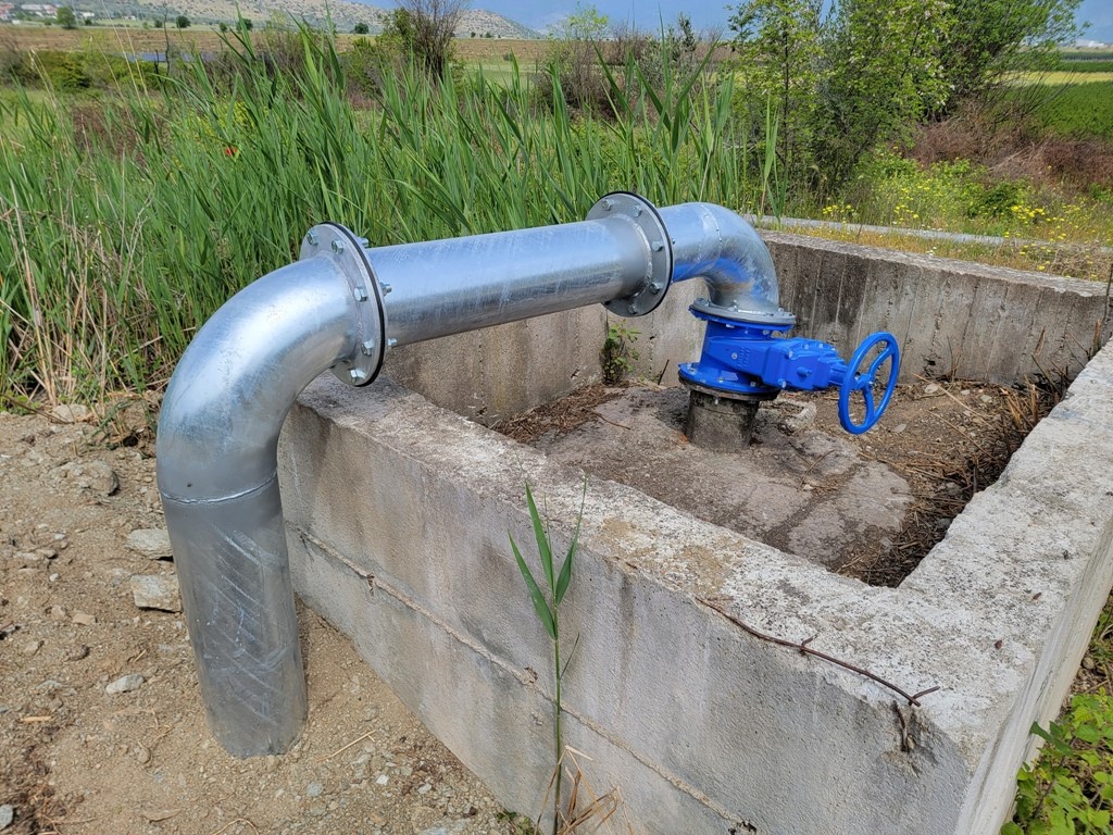 Ολοκληρώνεται η κατασκευή υπόγειου δικτύου άρδευσης 21 χλμ.