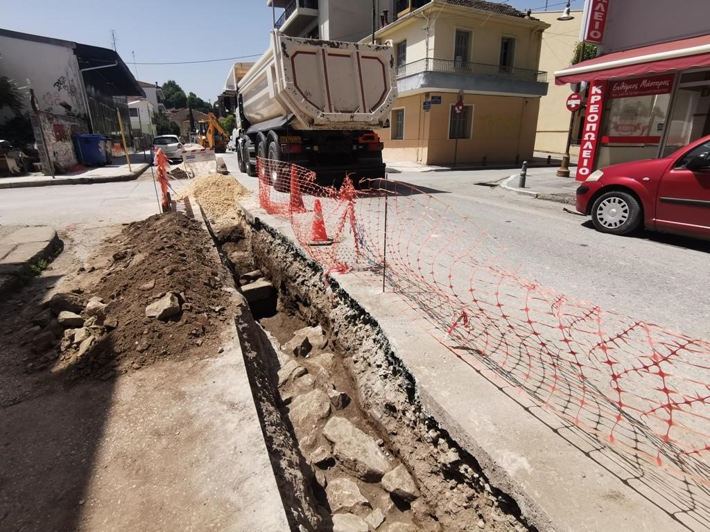 Αρχαιολογικά ευρήματα εντοπίστηκαν στη διάρκεια εργασιών 