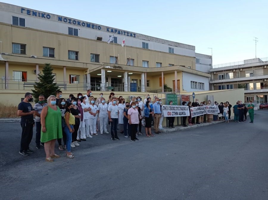 Σε αναστολή οι πρώτοι 45 ανεμβολίαστοι υγειονομικοί 