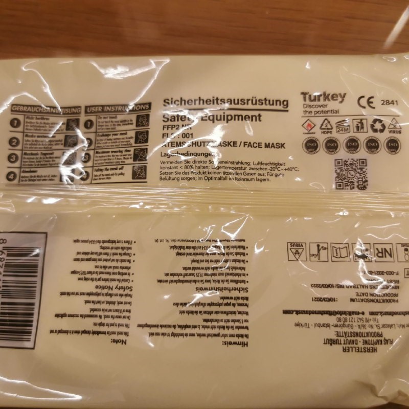 Βουλή: Μοίρασε στους βουλευτές μάσκες από την Τουρκία