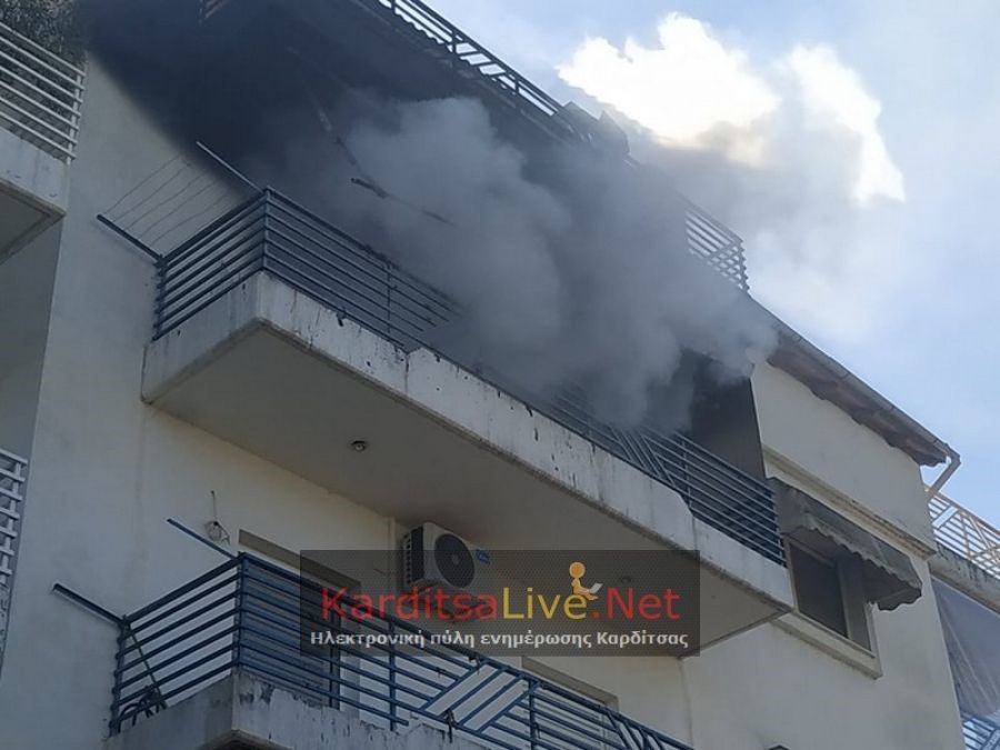 Πυρκαγιά σε διαμέρισμα - Τραυματίστηκε ο ιδιοκτήτης