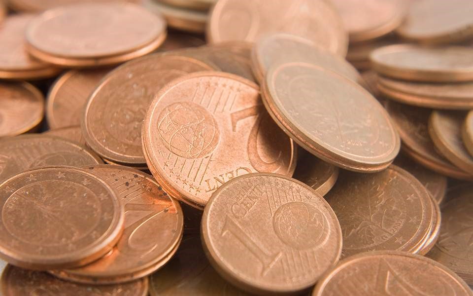 Προς απόσυρση τα νομίσματα του 1 και 2 λεπτών του ευρώ