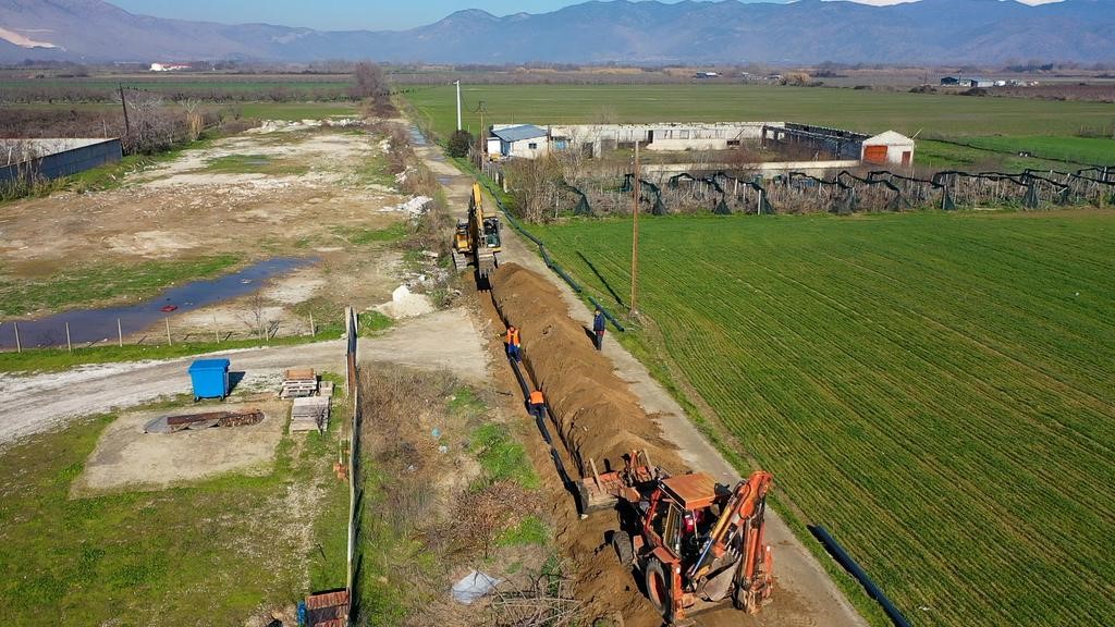 Υπόγειο αρδευτικό δίκτυο 13,3 χλμ στον Αμπελώνα