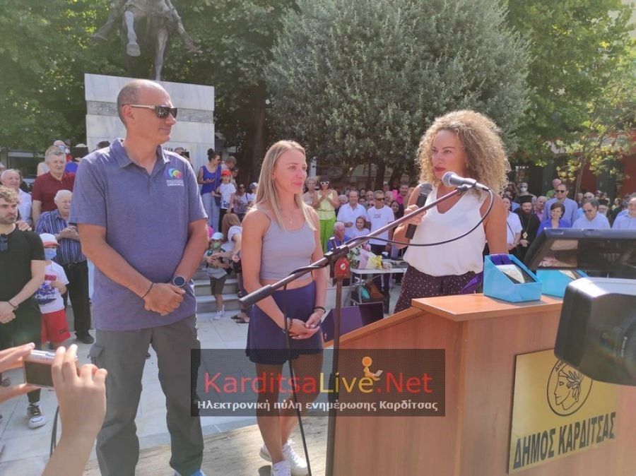 Συγκίνηση και περηφάνεια στην υποδοχή της Ντρισμπιώτη