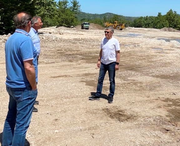 Προχωρούν τα έργα αντιπλημμυρικής προστασίας στα Τρίκαλα