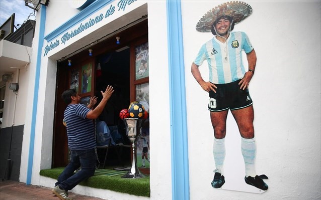 Μία εκκλησία για να στεγάσει τους πιστούς του Μαραντόνα