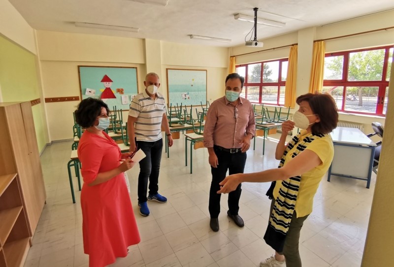 Αυτοψία σε εργασίες συντήρησης σχολικών μονάδων