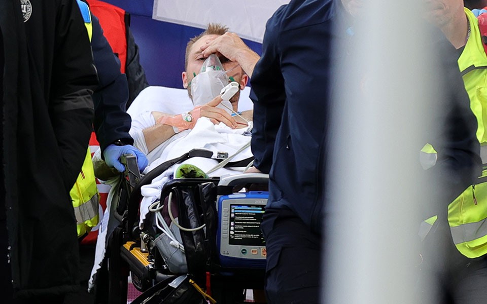 Ο Έρικσεν πήρε εξιτήριο