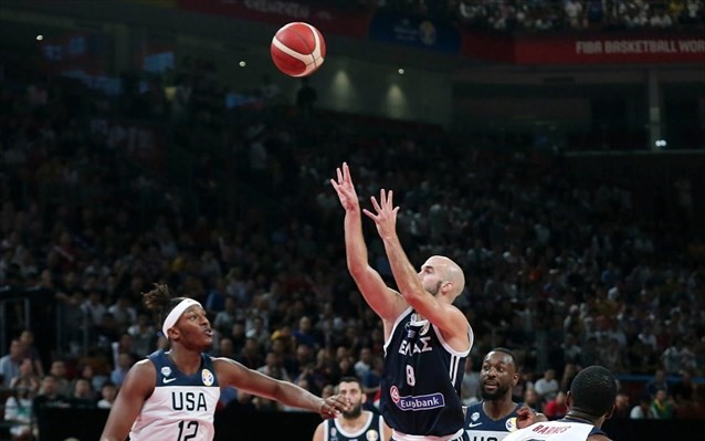 Μουντομπάσκετ: Έχασε από τις ΗΠΑ η Ελλάδα