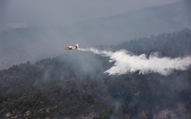Εύβοια: Στάχτη 23.000 στρέμματα