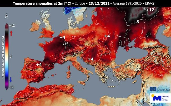 Κατάρριψη πολλών ρεκόρ υψηλών θερμοκρασιών στην Ευρώπη 
