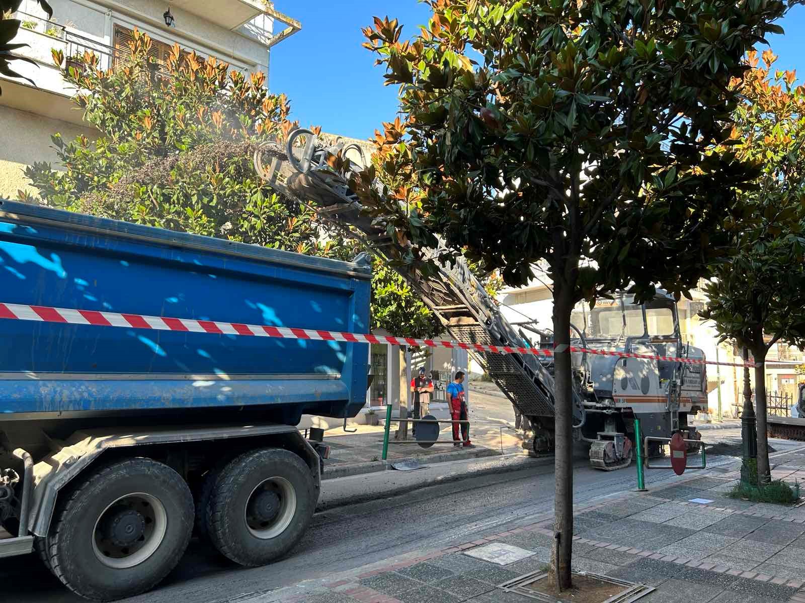 Ξεκίνησε μεγάλο έργο ασφαλτοστρώσεων και συντηρήσεων